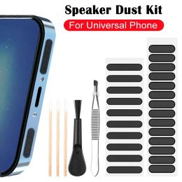 Universal Mobile Phone Speaker Dust Mesh Net for IPhone 12 13 14 Pro Max Samsung Phone Port Protector Cleaning Kit