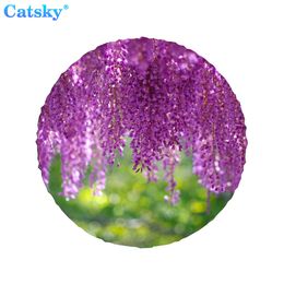 Wisteria Trees Printed Spare Tire Cover Waterproof Tire Wheel Protector for Car Truck SUV Camper Trailer Rv 14"-17"