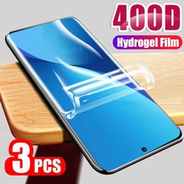 3PCS Hydrogel Film Screen Protector For Infinix Zero 5G 2023 Hot 20i 20S 20 Free Fire Protective film Not glass