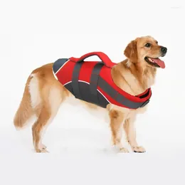Dog Apparel Adjustable Pet Life Vest Portable Breathable For Puppy Big Dogs Vests Clothing Lifes Jacket Swimwear Pets Swimming Suit