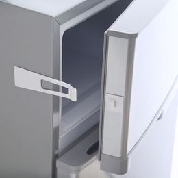 Anti Pinch Hand Baby Safety Lock Trapezoidal Cabinet Lock Durable Drawer Straps Lock for Cabinet Cupboard Drawer Fridge Door