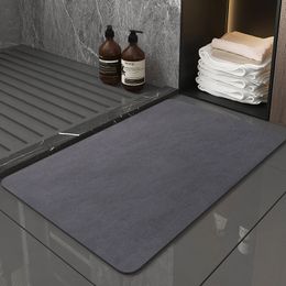 Napa Leather Bathroom Anti-slip Mats Home Quick Dry Shower Room Floor Mats Foot Mats Bathroom Absorbent Mats