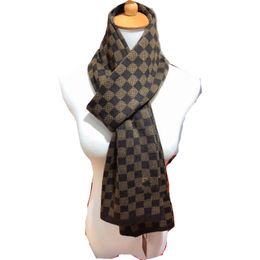 2023 New top classic plaid Women Man Designer Scarf fashion brand 100% Cashmere Scarves For Winter Luxury Long Wraps Christmas gift