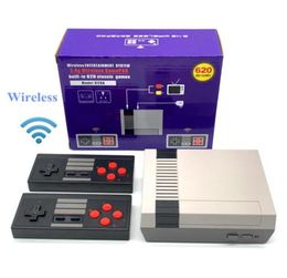 8 Bit 24G Wireless Video Game Console Retro TV Console Box AV Output Dual Player Controller Built in 620 for Classic NES Games9207844