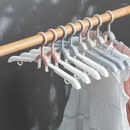 Hangers 5pcs Portable Folding Clothes Travel Accessories Foldable Drying Rack For Business Trip Z7q8