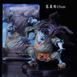 Action Toy Figures Transformation toys Robots One piece anime character 16CM Jimbei Oka Shichibukai PVC action series model toy Bifthday gift