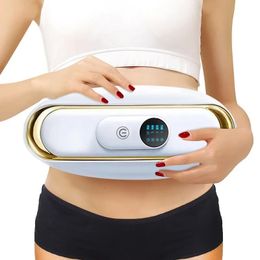 Body Shaping Massager Warm Abdominal Massage Electric Losing Weight Belly Slimming Belt Fat Burning Instrument Back 240403