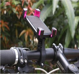 Bicycle Handlebar Clip Mount Bracket 360 degree rotation Mobile Phone Bike Holder Stand For iPhone 6 6plus 7 8 For Samsung1942457