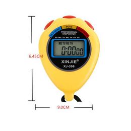 Classic Waterproof Digital Professional Handheld LCD Handheld Sports Stopwatch Timer Stop Watch With String For Sports Running