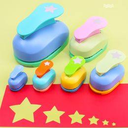 3" 2" 1.5" 1" Star Shape Craft Hole Punch Paper Cutter Scrapbooking School Puncher EVA Embossing Tool Free Shipping