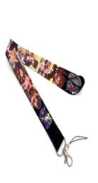 20pcs Cartoon Lanyards Keys ID Card Phone Holder Keychain USB badge Neck Strap Hang Rope Anime Lanyard8423749