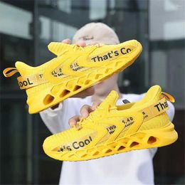 Casual Shoes Autumn-spring Yellow Comfortable Men Sneakers Design Basketball Sport Funky Loafersy Athletic Factory