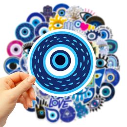 10/30/50pcs Turkish Evil Eye Stickers Aesthetic Cool Graffiti Decals DIY Skateboard Laptop Guitar Luggage Phone Bike Sticker Toy