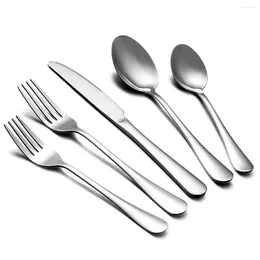 Dinnerware Sets Selling Stainless Steel Cutlery Flatware Set Restaurant Modern Luxury Spoon And Fork