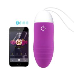 Android IOS Smart Phone App Vibrator Bluetooth Wireless Sex Toy Remote Control Mini lovely Jump Egg Sex Products Massager Kegel D19286410