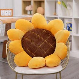 Pillow Sunflower Stuffed Sofa Throw Office Sedentary Chair Tatami Floor BuRelaxing Pad