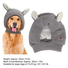 Dog Apparel Pet Hat Autumn Winter Cute Windproof Warm Ears Frog Glasses Headgear Velvet Knitted Hats Puppies Holiday Costume
