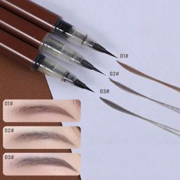 Water Liquid Eyebrow Pencil Waterproof Lasting Grey Brown Eyeliner Lying Silkworm Ultra Fine Wild Nature Brow Tattoo Pen Makeup