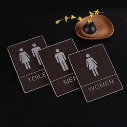 Funny Bathroom Signs Toilet WC Mark Label Farmhouse Decorations for Farmhouse