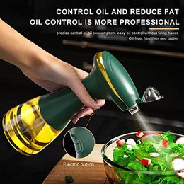 Electric Oil Sprayer for Cooking, 350ml Spray Bottles, Olive Oil Dispenser for Air Fryer, Oil Sprayer for Salad Baking, kitchen