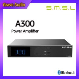Amplifiers SMSL A300 HIFI Bluetooth 5.0 USB PC Desktop Power Amplifier AMP 165W X2 High Power 2.1 Audio System Power Amplifier