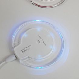 Cellphone Charger Charging Pad Mini for Samsung Note 5 S6 S7 Edge iPhone 6 PLUS HTC Nokia Qi Wireless chargers1528671