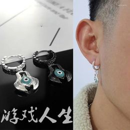 Dangle Earrings Fashion Personality Eye Axe Pendant Non Allergic Fading Men's Hip Hop Rock Party Jewellery Accessories