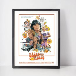 Classic Movie Dazed And Confused(1993) Vintage Poster Canvas Painting Wall Art Pictures Room Modern Home Club Decor Gift