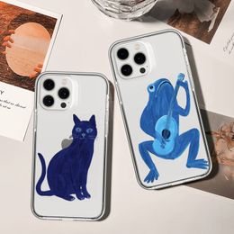 David Shrigley Visual Arts Phone Case For iPhone 11 12 Mini 13 14 Pro XS Max X 8 7 6s Plus 5 SE XR Transparent Shell