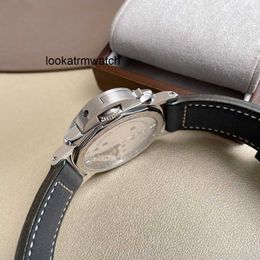 Luxury Designer Wristwatches Series Precision Steel Manual Mechanical Men's Watch Pam00372 Waterproof Stainless Steel Iris
