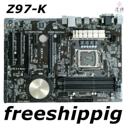 Motherboard For Z97K Motherboard 32GB LGA 1150 Support I3 I5 I7 CPU DDR3 ATX Z97 Mainboard 100% Tested Fully Work