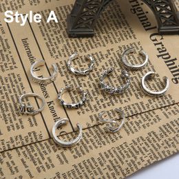 9Pcs Knuckle Foot Ring Open Adjustable Toe Rings Wave Pattern Alloy Ring Adjustable Rings Set for Women Beach Foot Jewellery Set