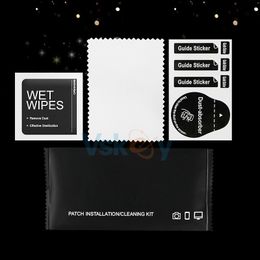 10PCS 3in1 Dry Wet Wipes Dust Absorber Sticker for Mobile Phone Watch Screen Protector Glasses Camera Lens Film Cleaning Tools