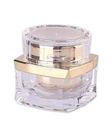 2021 5g 10g 20g 30g 50g Top Grade Clear Acrylic Empty Bottle jar Eye Gel Lipstick Sample Empty Cosmetic Containers5677875