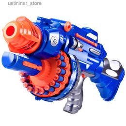 Sand Play Water Fun Childrens Automatic Soft Bullets Plastic Toy Gun Kits For Darts Toy Pistol Long Range Dart Blaster Kids Toys Birthday Gift L47