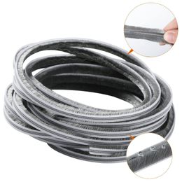 New 10M Aluminium Sliding Door Window Brush Seal Strip Weatherstrip Draught Excluder Dustproof Card Slot Sealing Tape Door Gasket