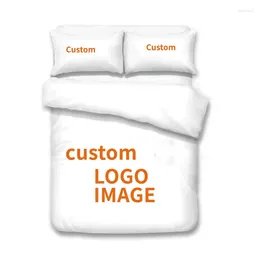 Bedding Sets Custom Design Po Duvet Cover Set Personalised Gifts For Adults And Children DIY Large King Size