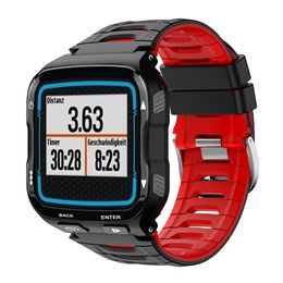 Adjustable Soft Sports Watch Straps Silicone Watch Accessories Soft Watchband for Garmin Forerunner 920XT