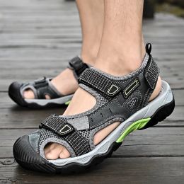 2023 Men's Women's Shoes Summer Outdoor Student Sandals Anti slip Soft Bottom River tracing Sports Flat Bottom Beach Shoes