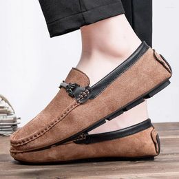 Casual Shoes Party Men Oxford Real Leather Wedding Formal Lace Up Dress Club Male Brogues Flats