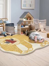 Creative Animal Carpet Comfortable Soft Bedroom Rugs Luxury Living Room Decorative Carpets Wear-resistant Easy-care Balcony Rug