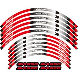 For Suzuki DR650S DR650SE DR 650S 650SE 650 S SE 21" 18" Wheel Hub Motorcycle Accessories Stickers Rim Decal Reflective Stripe