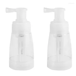 Storage Bottles 2Pcs Portable Spray Bottle Dismountable Travel Packaging Powder Cosmetics