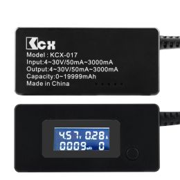 LCD USB Voltage/Amps Charging Capacity Meter Tester Multimeter Test Speed of Chargers Cables Capacity of Mobile Phone