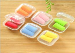 Free Shipping bullet shape Sponge Earplug Ear Plug Keeper Protector Travel Sleep Noise Reducer #711664983798