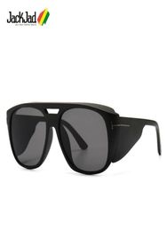 Sunglasses JackJad 2021 Fashion Vintage FENDER Style Shield Women Men UV400 Ins Brand Design Sun Glasses FT07996891227