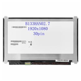 Screen 13.3"inch Laptop LCD Screen B133HAN02.7 B133HAN02.1 fit LP133WF2SPL2 N133HCEEAA NV133FHMN44 LED Display IPS Panel FHD 30pin e