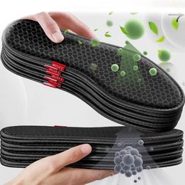 2/4pcs Bamboo Charcoal Deodorant Insoles for Shoes Plant Antibacterial Breathable Sports Insole Absorb-Sweat Soles Shoes Pads