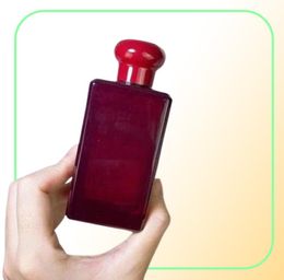 London Perfume 100ml Scarlet Cologne Intense Fragrance Red Bottle Long Lasting Good Smell Men Women Spray Parfum H1562773