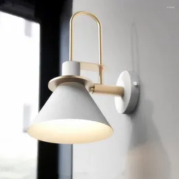 Wall Lamp Nordic Loft Bedside Led Creative Coffee Shop Bathroom Decoration Sconce Lighting Fixtures